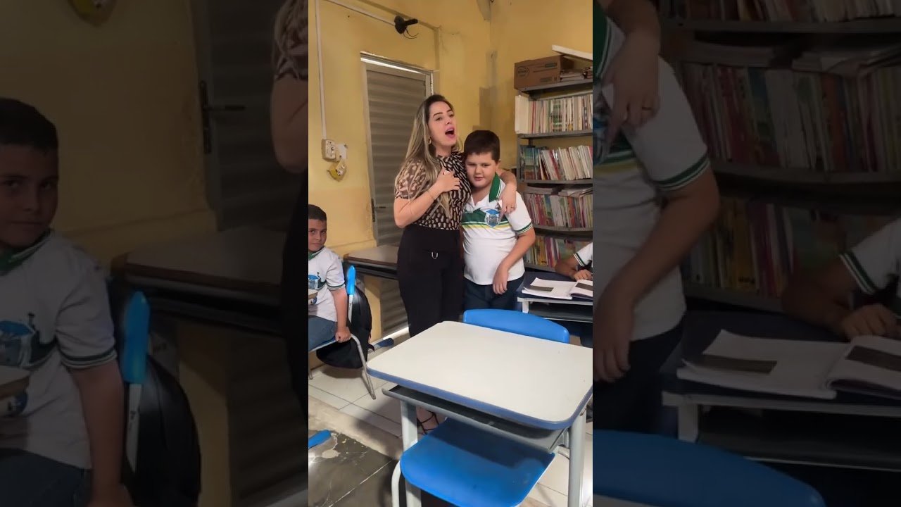 QUE LINDO EXEMPLO DE INCLUSÃO! 💙🥺 QUE LINDO EXEMPLO DE INCLUSÃO! 💙🥺