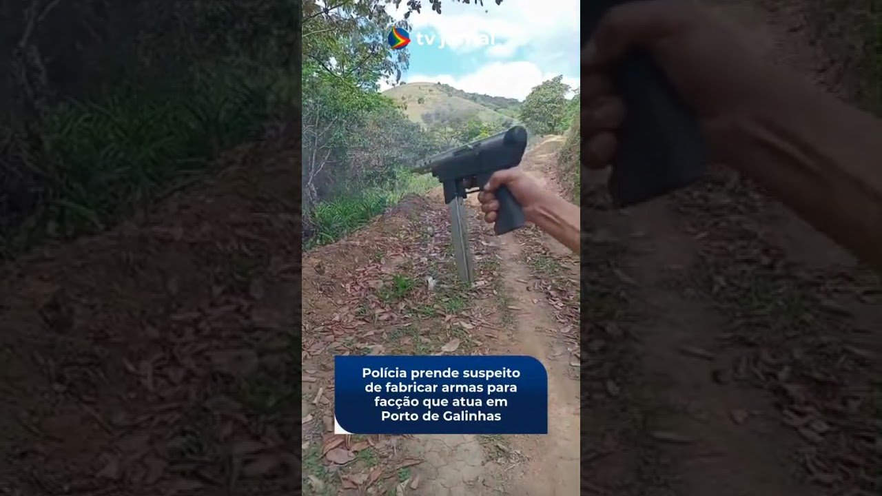 POLÍCIA PRENDE SUSPEITO DE FABRICAR ARMAS PARA FACÇÃO QUE ATUA EM PORTO DE GALINHAS !