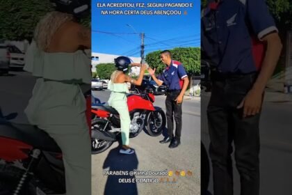 ELA ACREDITOU, FEZ, SEGUIU PAGANDO E NA HORA CERTA DEUS ABENÇOOU! PARABÉNS @kiinha_dourado DEUS É CONTIGO.