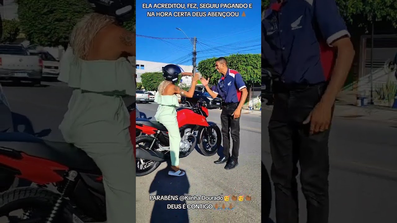 ELA ACREDITOU, FEZ, SEGUIU PAGANDO E NA HORA CERTA DEUS ABENÇOOU! PARABÉNS @kiinha_dourado DEUS É CONTIGO.