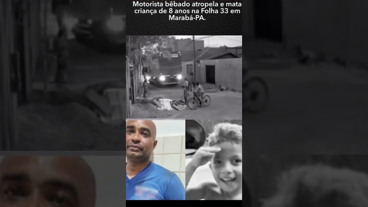 Motorista bêbado atropela e mata menino de 08 anos no Pará! 💔😭