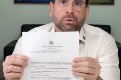 EduardoMoura anuncia pedido de impeachment de João Campos, após polêmica envolvendo nomeação irregular de procurador 