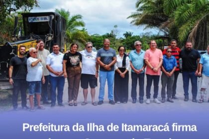 PREFEITURA DA ILHA DE ITAMARACÁ FIRMA PARCERIA COM O GOVERNO DO ESTADO PARA REQUALIFICAR A ESTRADA DO SOSSEGO PREFEITURA DA ILHA DE ITAMARACÁ FIRMA PARCERIA COM O GOVERNO DO ESTADO PARA REQUALIFICAR A ESTRADA DO SOSSEGO