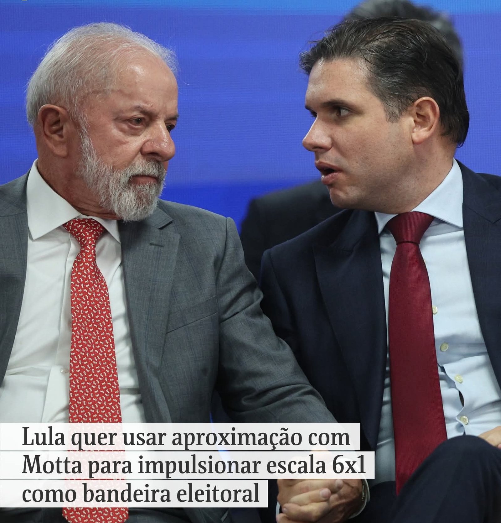 LULA QUER USAR APROXIMAÇÃO COM MOTTA PARA IMPULSIONAR ESCALA6×1 COMO BANDEIRA ELEITORAL LULA QUER USAR APROXIMAÇÃO COM MOTTA PARA IMPULSIONAR ESCALA6×1 COMO BANDEIRA ELEITORAL