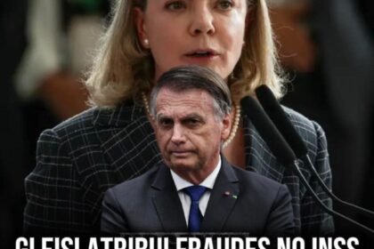 GLEISI ATRIBUIR O FRAUDES NO INSS AO GOVERNO BOLSONARO E DIZ QUE LULA INVESTIGOU GLEISI ATRIBUIR O FRAUDES NO INSS AO GOVERNO BOLSONARO E DIZ QUE LULA INVESTIGOU