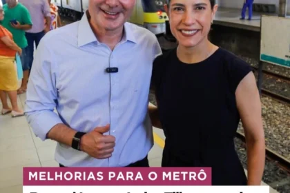 RAQUEL LIRY E JADER FILHO ANUNCIAM R$ 600 MILHÕES EM INVESTIMENTOS PARA O METRÔ DO RECIFE