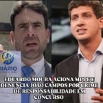 Eduardo Moura aciona MPPE e denuncia João Campos por crime de responsabilidade em concurso Eduardo Moura aciona MPPE e denuncia João Campos por crime de responsabilidade em concurso