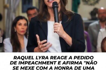 RAQUEL LYRA REAGE A PEDIDO DE IMPEACHMENT E AFIRMA “NÃO SE MEXE COM A HONRA DE UMA PESSOA HONRADA