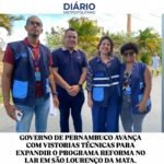GOVERNO DE PERNAMBUCO AVANÇA COM VISTORIAS TÉCNICAS PARA EXPANDIR O PROGRAMA REFORMA NO LAR EM SÃO LOURENÇO DA MATA.