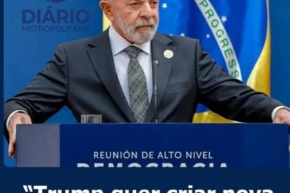 “TRUMP QUER CRIAR NOVA ONU”, DIZ LULA SOBRE CONSELHO DE PAZ