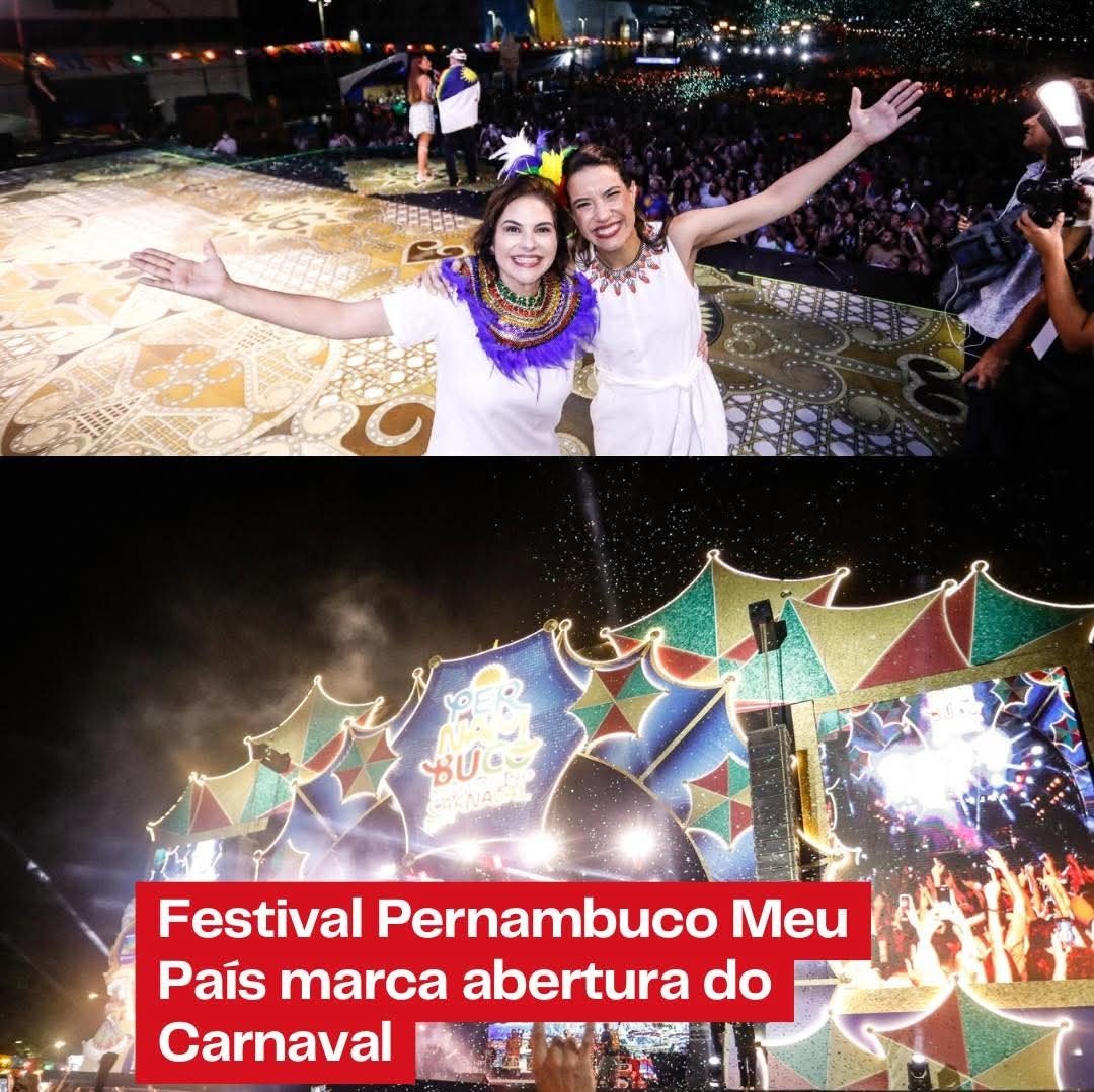 FESTIVAL PERNAMBUCO MEU PAÍS MARCA ABERTURA DO CARNAVAL