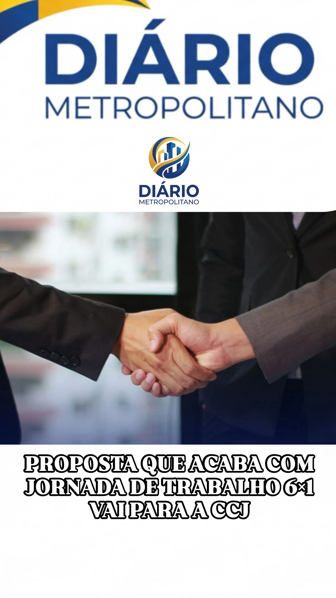 PROPOSTA QUE ACABA COM JORNADA DE TRABALHO 6×1 VAI PARA A CCJ