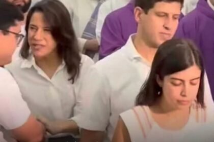 EM ANO ELEITORAL, RAQUEL LYRA E JOÃO CAMPOS DIVIDEM ESPAÇO EM IGREJA NA ABERTURA DA CAMPANHA DA FRATERNIDADE