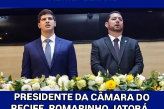 PRESIDENTE DA CÂMARA DO RECIFE, ROMARINHO JATOBÁ,LINDA JOÃO CAMPOS AO ARQUIVAR CPI DO FURA- FILA
